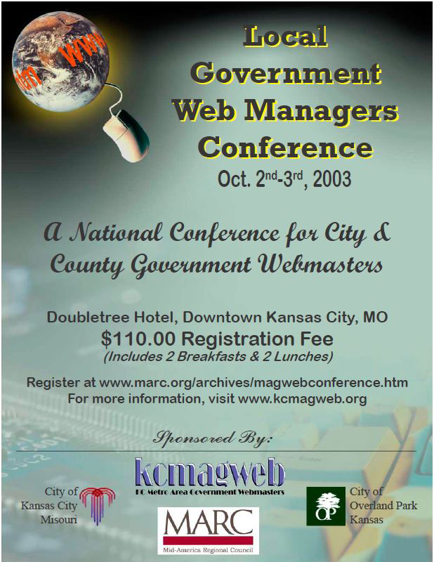 conference flyer